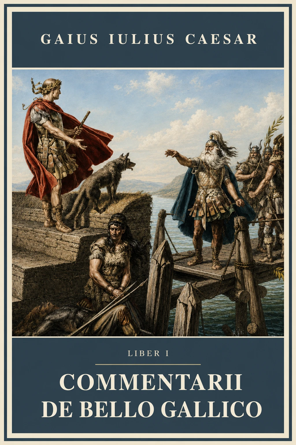 Commentarii de Bello Gallico: Liber I cover