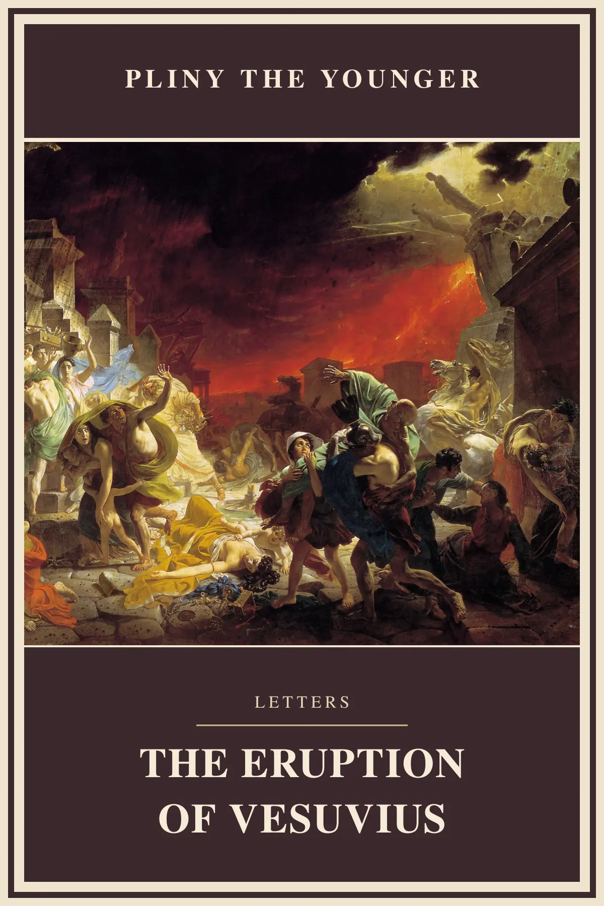 Epistulae de Vesuvii Eruptione cover